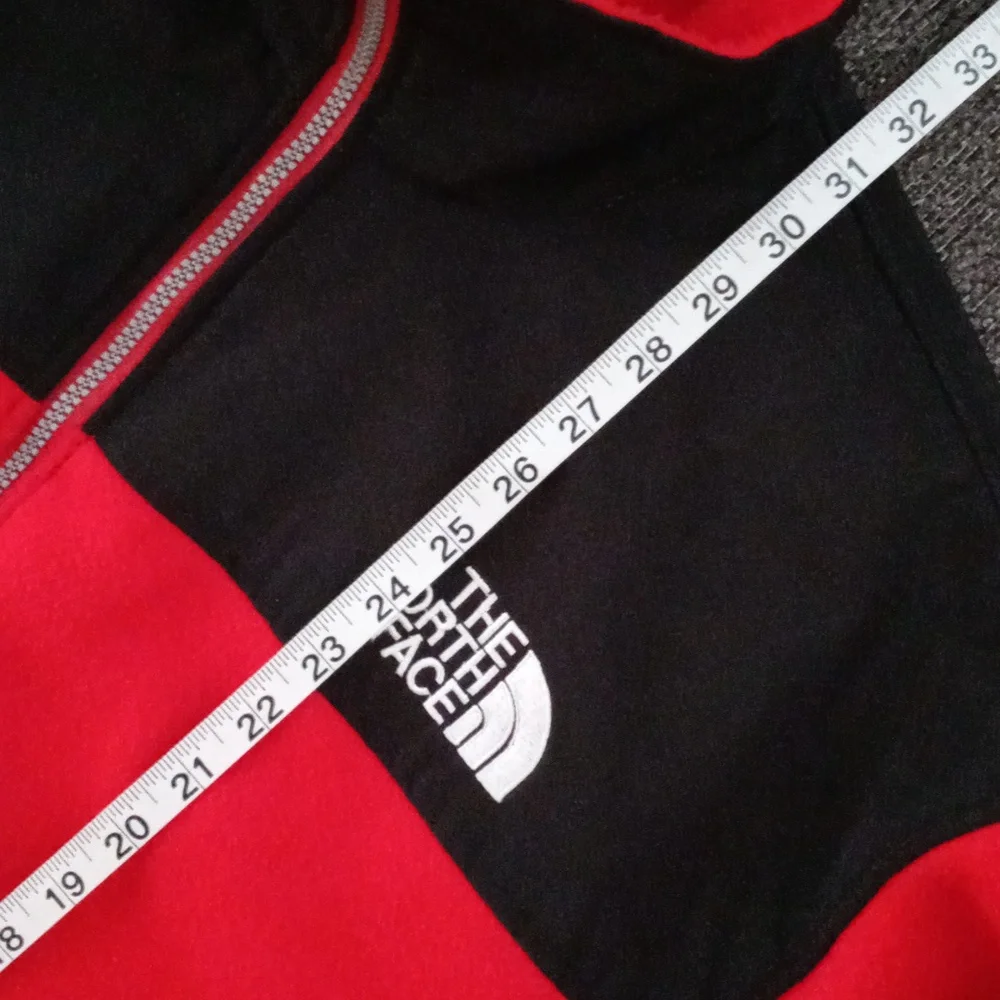 🌬VTG The North Face🌬 - Red/Black Denali Gore-Tex Windstopper Fleece Jacket